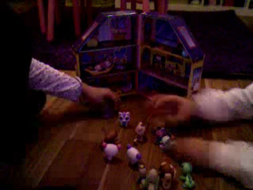 littles pet  shop die fette familie und die dünne familie