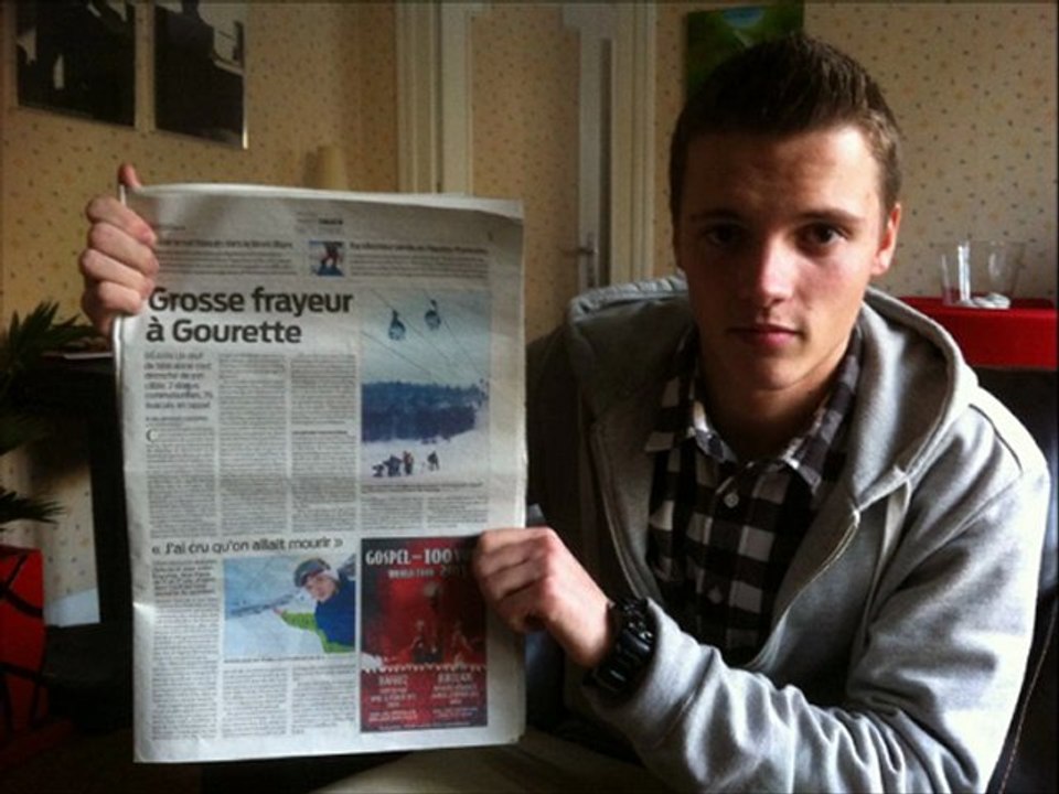 Accident Gourette : Antonin, le miraculé - Interview NRJ Pyrénées