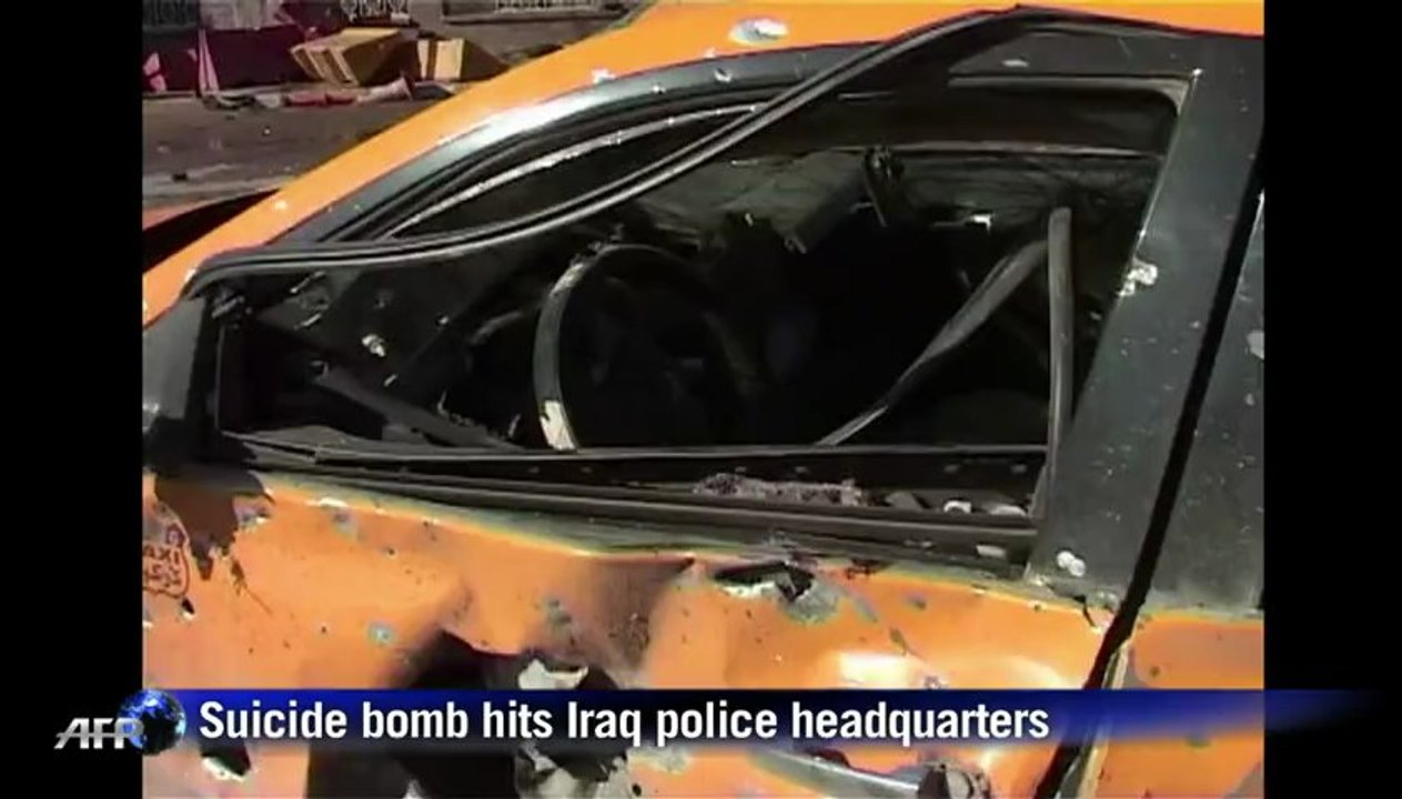 Attack on north Iraq police headquarters