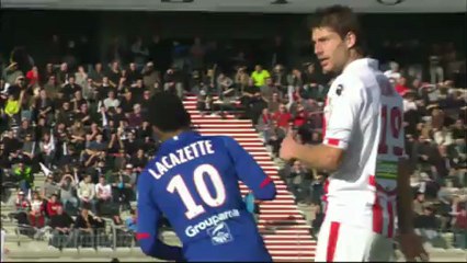 But Alexandre LACAZETTE (53ème) - AC Ajaccio - Olympique Lyonnais (3-1) - saison 2012/2013