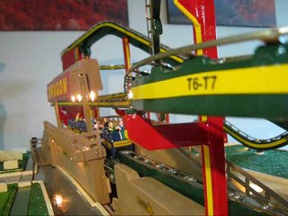 Manegeville - montagne russe miniature Dragon qui fonctionne comme les réelles