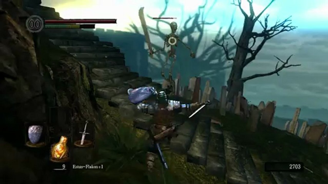 Let's Play Dark Souls [BLIND] (German) Part 31 - Ein wenig Knochig