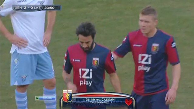 Дженоа - Лацио 1-й тайм