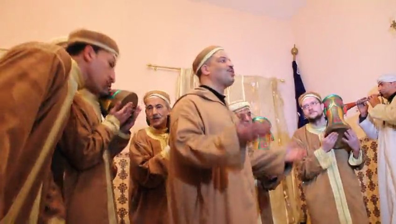 الطائفة الحمدوشية لمدينة فاس الحبيبة برآسة الفنان عبد الرحيم العمراني رعاه الله.