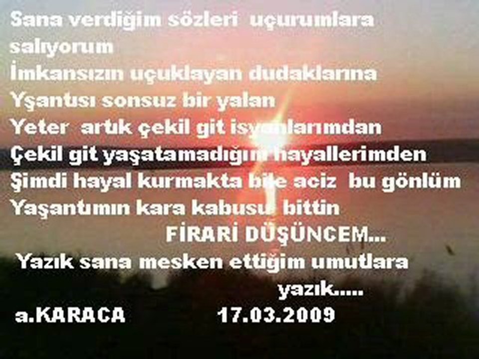 Hüseyin  TATLI    -  MAHKEMEYE VERSEM SENİ ASARLAR