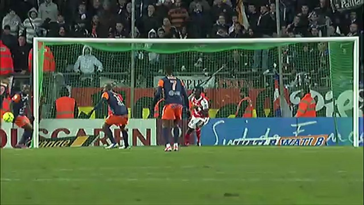 But Souleymane CAMARA (48ème) - Montpellier Hérault SC - Stade de Reims (3-1) - saison 2012/2013