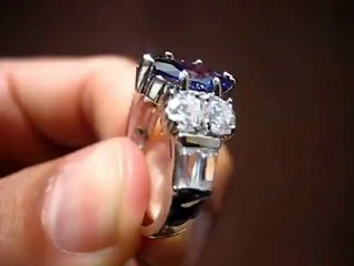 REAL BRILLIANCE TANZANITE COCKTAIL RING