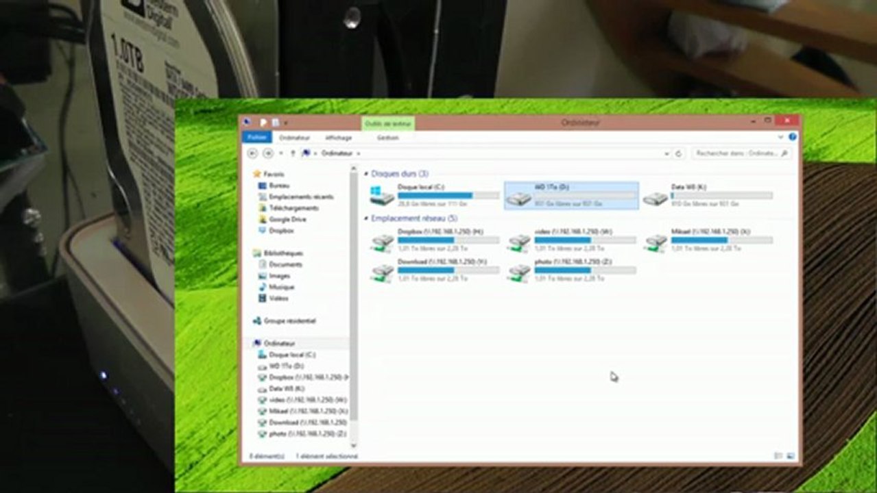 Test du docking station ICY BOX IB-120CL-U3 HDD Docking & Clone Station