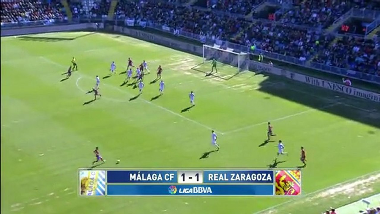 Málaga 1 Zaragoza 1