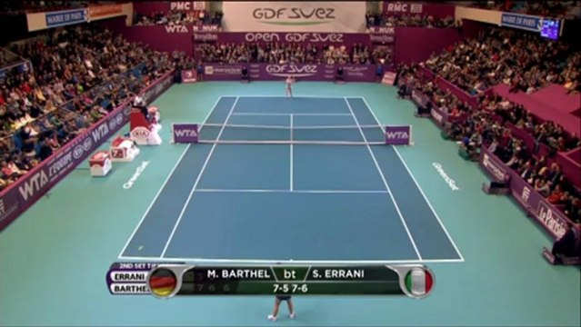 Open GDF Suez - Barthel sacrée à Paris