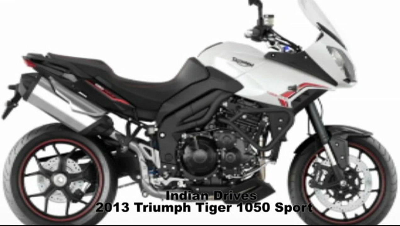 2013 Triumph Tiger 1050 Sport video