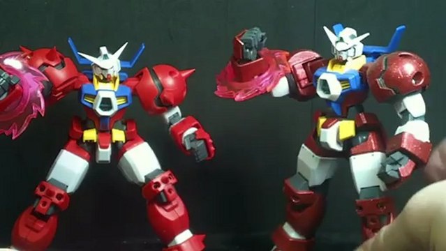 1 144 Hg Gundam Age 1 Titus Dragon Momoko Review Video Dailymotion