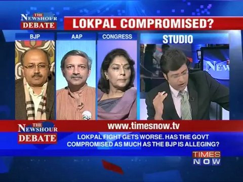 The Newshour Debate: Lokpal Bill compromised? (Part 1 of 3)