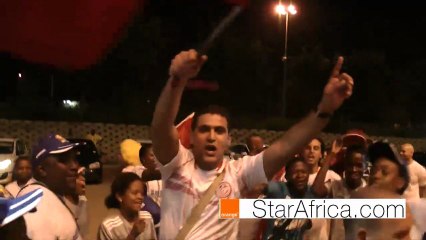 Tunisie, le chant des supporters à la CAN Orange 2013