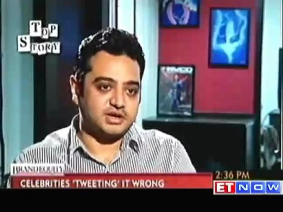 Brand Equity : Do celebrities tweet it wrong ???