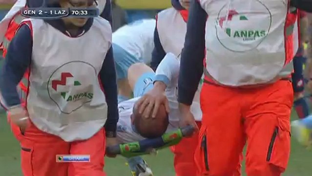 Футбол. Чемпионат Италии. 23 тур. Дженоа-Лацио. 2 тайм (03.02.2013)