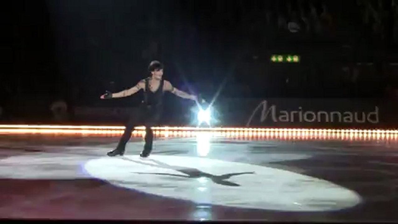 Art on Ice 2013. Paint it Black