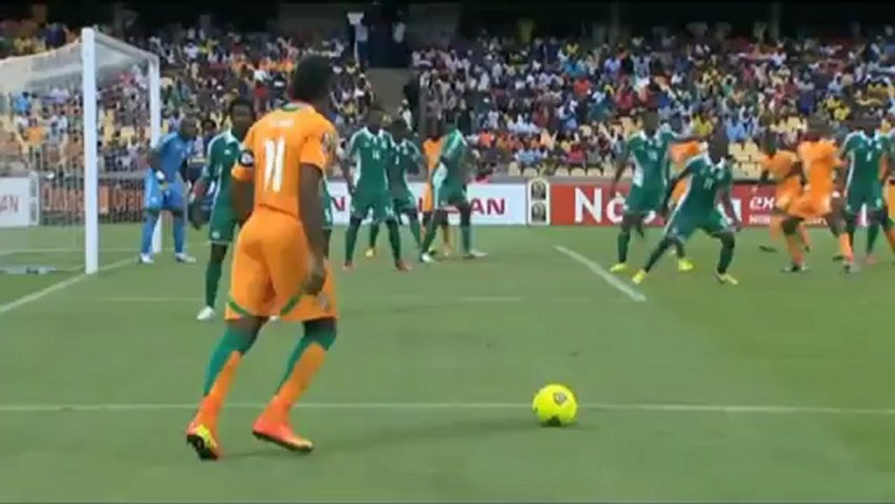 Afrika Cup: Drogba am Boden! Nigeria kegelt Elfenbeinküste raus