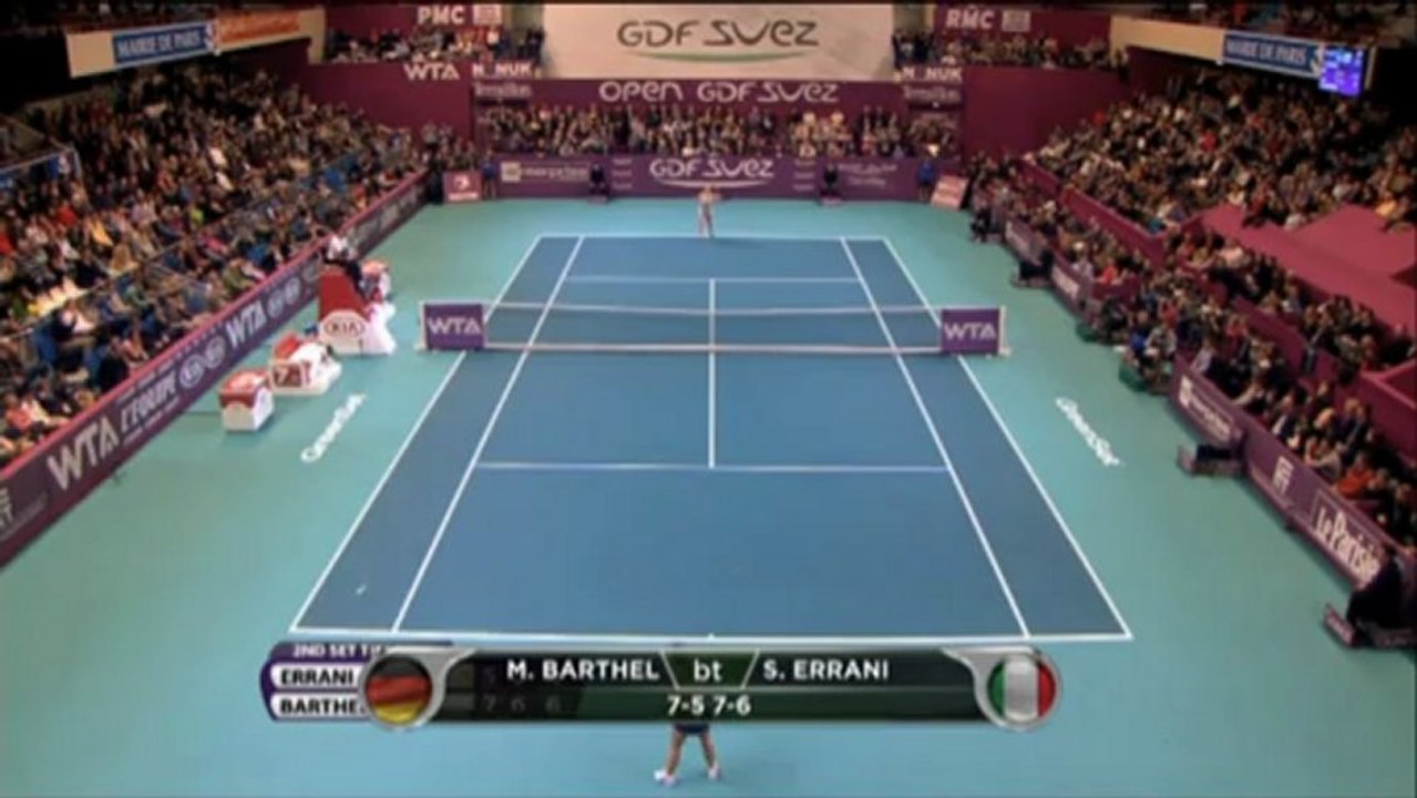 Paris: Barthel holt sich den Titel - Finalsieg über Errani