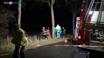 Gewonde bij ongeval in Lutjegast - RTV Noord