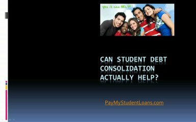 Can Student Debt Consolidation Actually Help