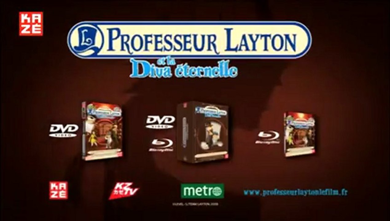 Le Professeur Layton et la Diva Eternelle (2009) - Bande Annonce / Trailer [VO-HQ]