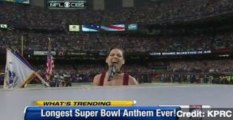 Alicia Keys' Slowly Sung Anthem May Be Longest Ever