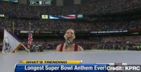 Alicia Keys' Slowly Sung Anthem May Be Longest Ever