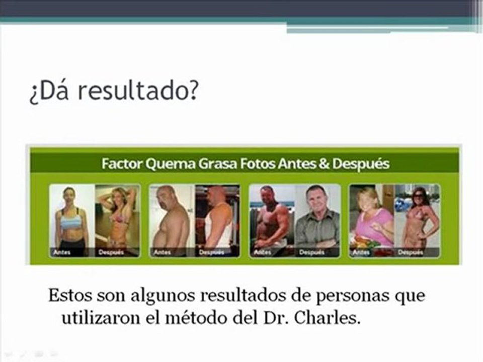 Factor Quema Grasa, ¿funciona?