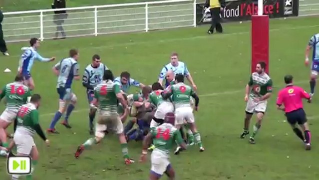 Rugby RC Strasbourg - St Etienne (Federale 1 2013)