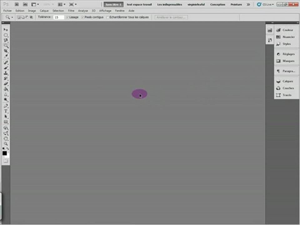 Photoshop CS4/CS5 Detourage à la baguette magique