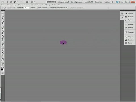 Photoshop CS4/CS5 Detourage à la baguette magique