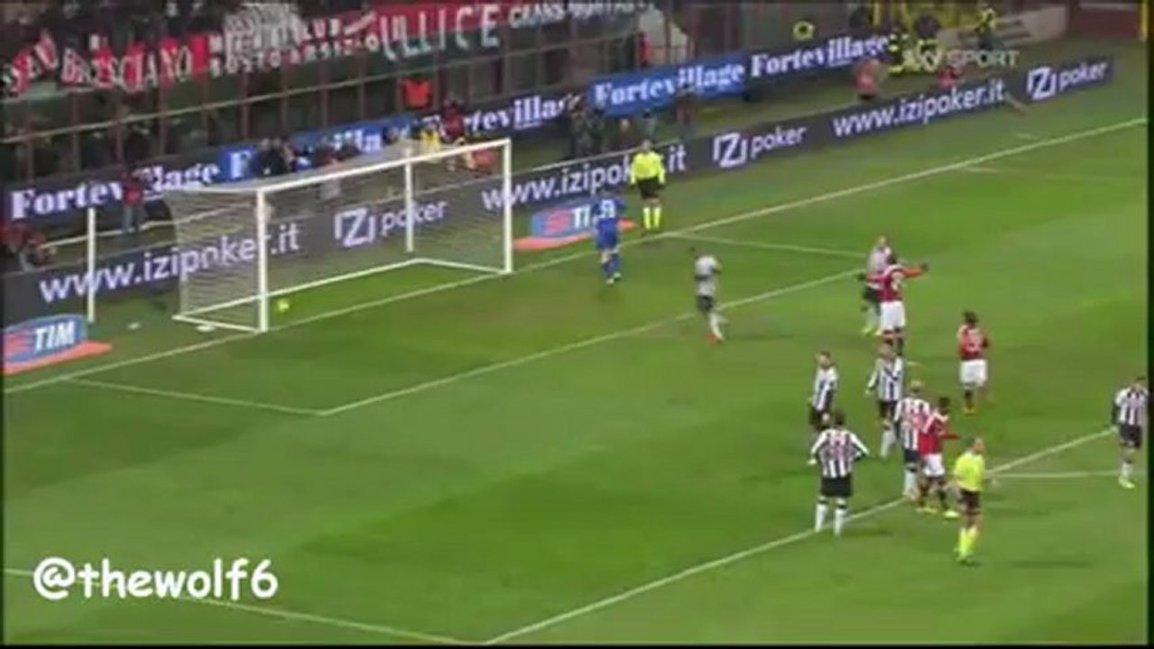 Sky Sport: AC Milan 2-1 Udinese - Highlights 3-2-2013