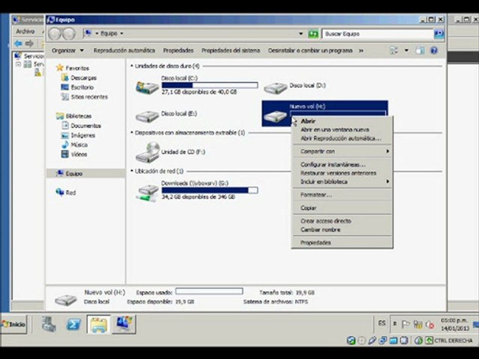 Servicio de Implementacion de Windows I
