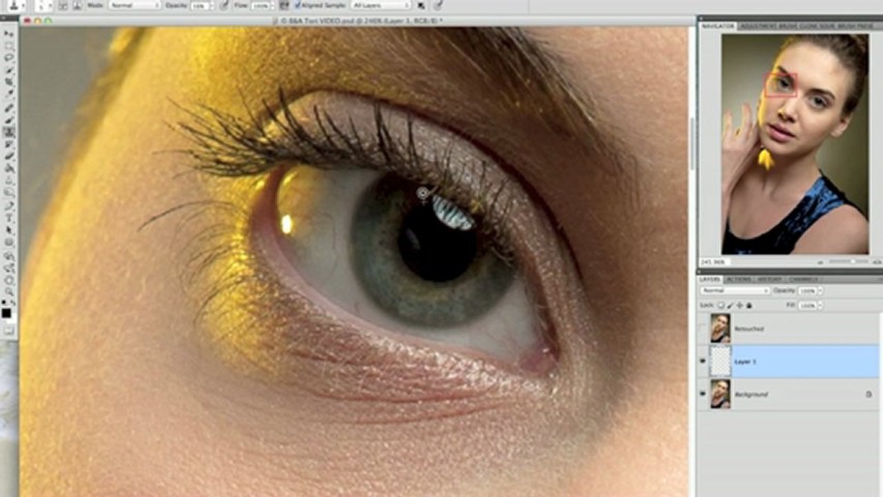 Retouching Photoshop Tools - Creative Retouching Essentials in a Day Retouching Tutorial