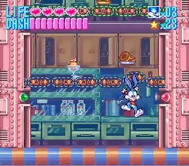 Tiny Toons SNES Stage 1