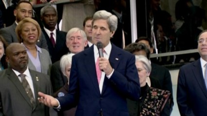 John Kerry: "I have big heels to fill"