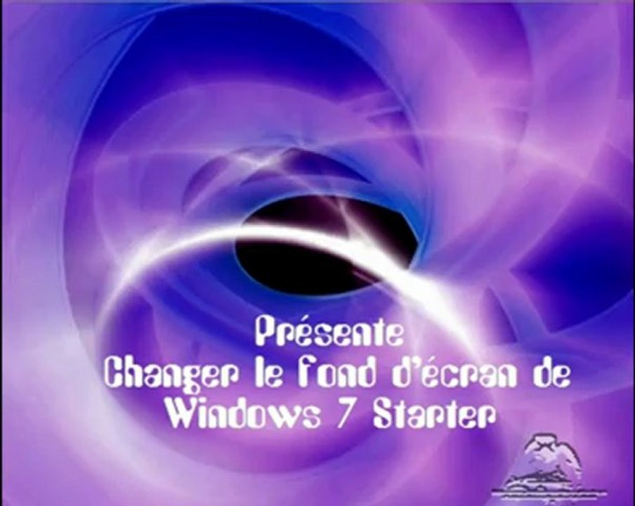 Changer le fond d'écran de Windows 7 Starter assiste-infor (tutorial)