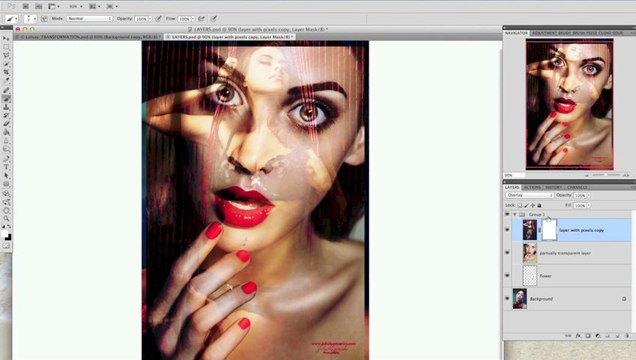 PHOTOSHOP LAYERS - Retouching Tutorial