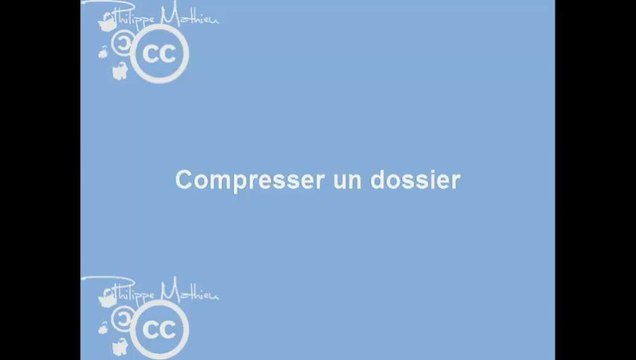 Compresser un dossier