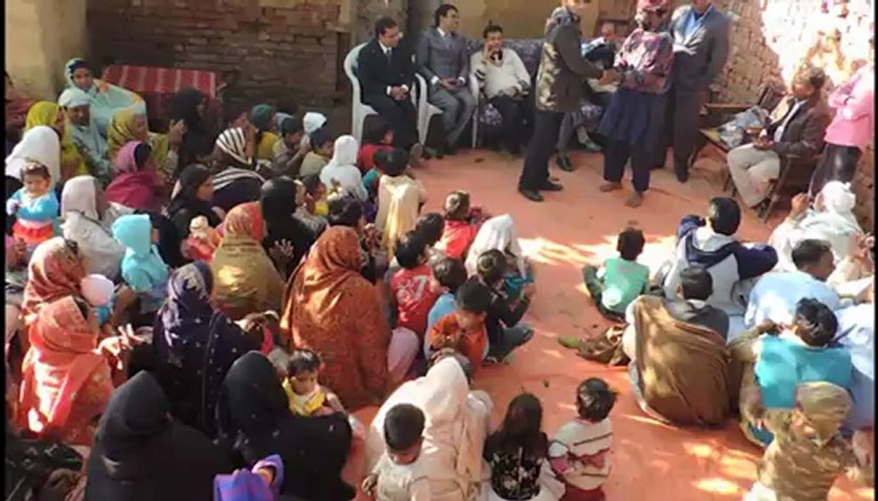 Evangelistic Meeting and Clothes Distribution Program