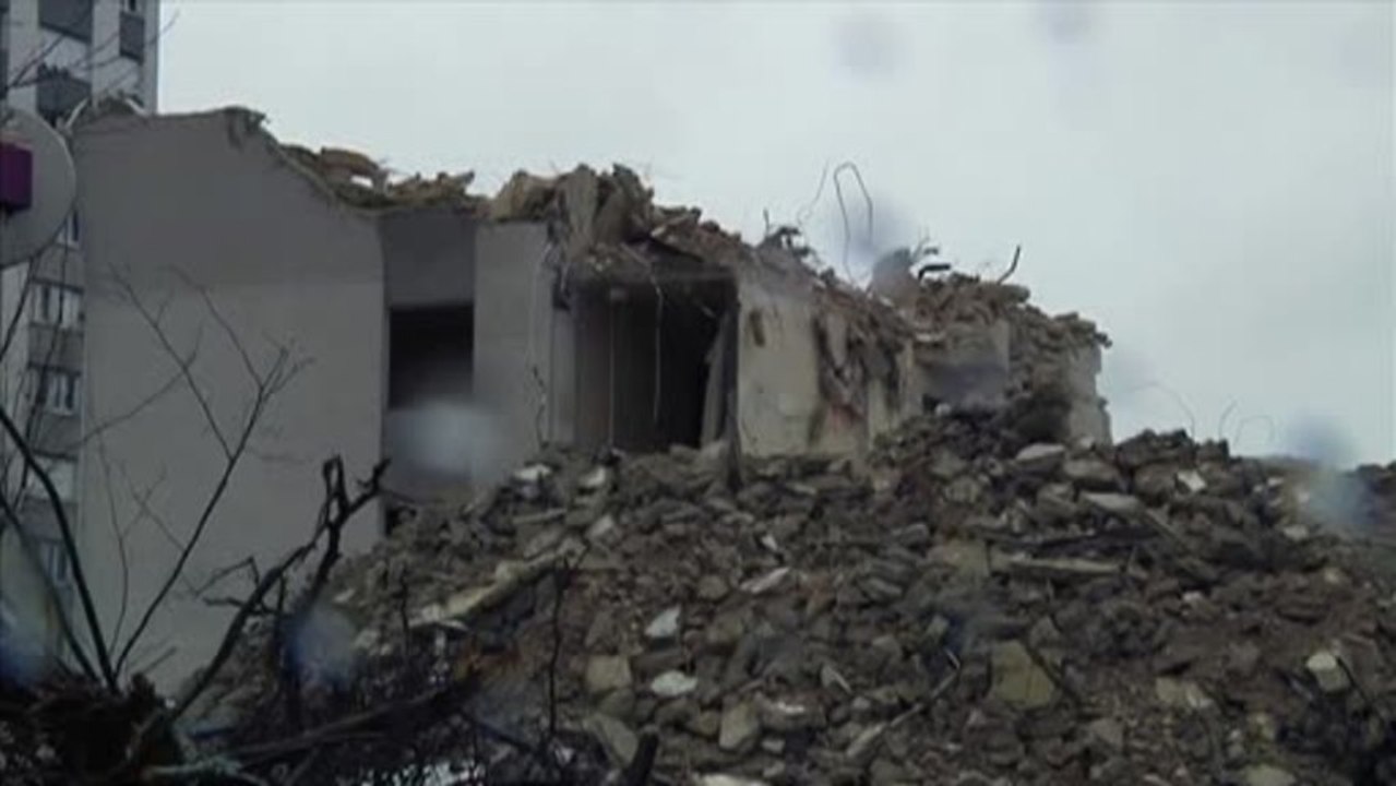 La Tour Sarrail réduite à néant (La Chapelle-Saint-Luc)