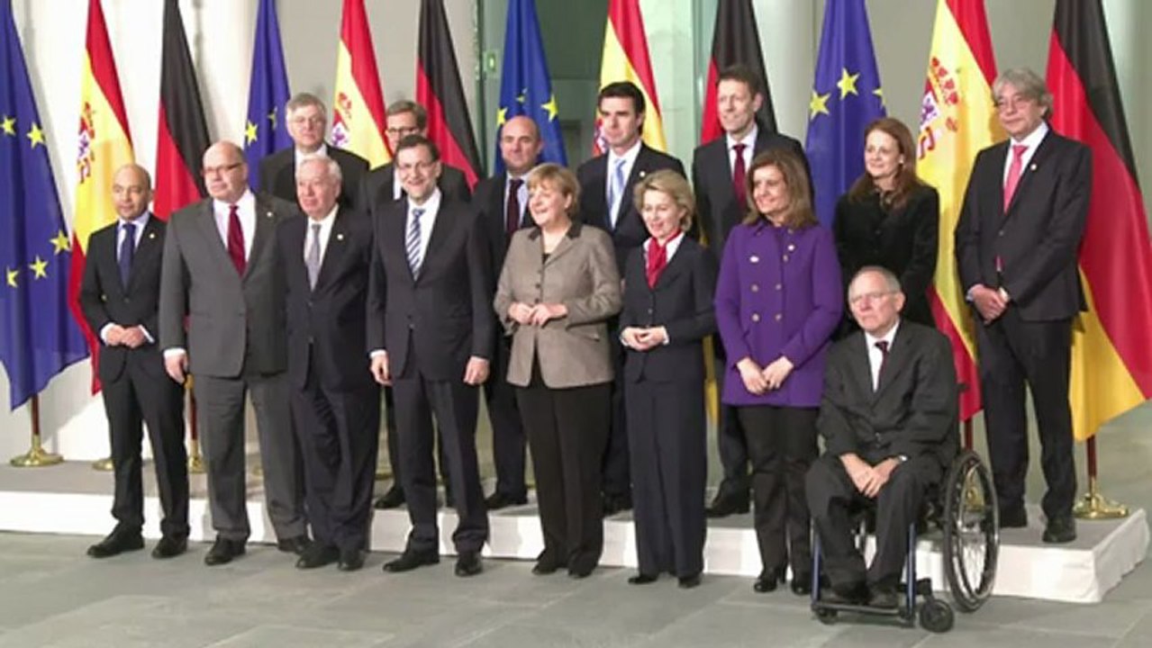 Merkel respalda a Rajoy