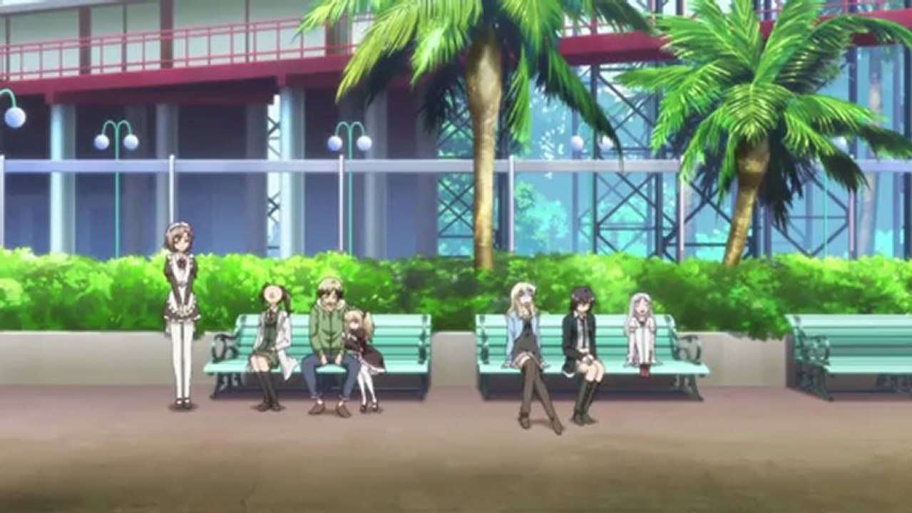 Haganai Next - The gang goes on a rollercoaster