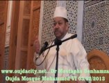 le mot du docteur moustapha benhamza a propos de la féte aid al maouloud / mosqué de mohammed VI  oujda