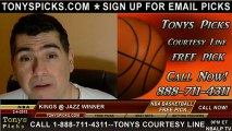 Utah Jazz versus Sacramento Kings Pick Prediction NBA Pro Basketball Odds Preview 2-4-2013