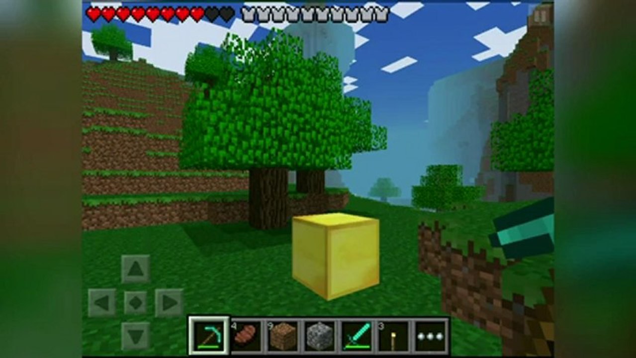 Minecraft Pocket Edition - Unlimited Diamonds, Iron and Gold Glitch 0.6.1 iPod/iPad/iPhone