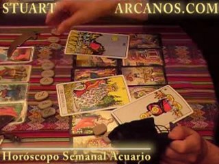 Horoscopo Acuario del 20 al 26 de diciembre 2009 - Lectura del Tarot