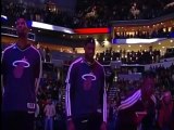 Pop Star Cam Ranh Chandler Sings National Anthem at Miami Heat vs. Charlotte Bobcats Game