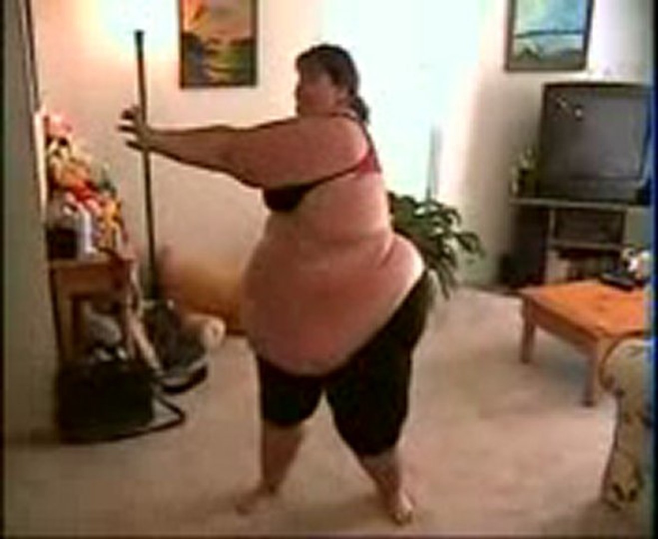 Funny Fat Human Doing Exercise - video Dailymotion